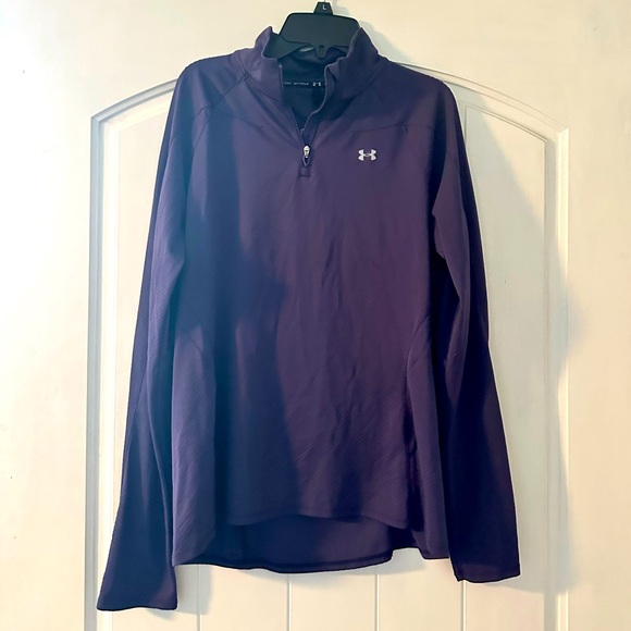 Purple Under Armour lightweight quarter zip - Picture 1 of 4